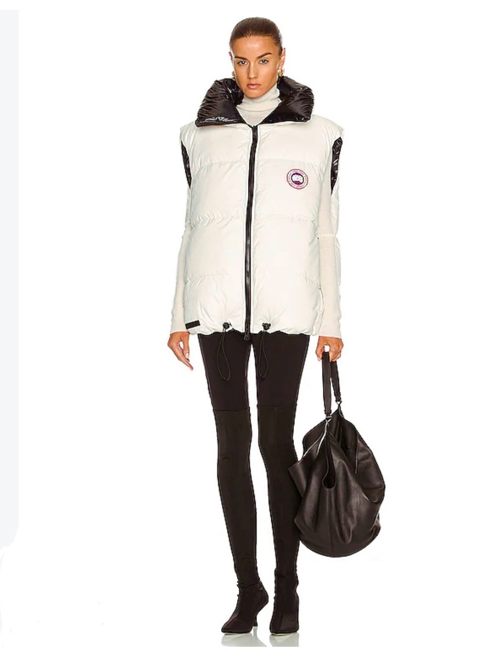 Canada Goose Reversible White Puffer Vest
